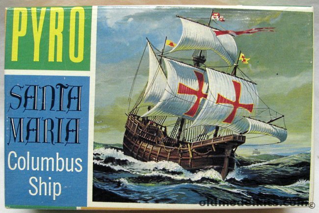 Pyro Santa Maria Columbus' Flag Ship, C314-60 plastic model kit